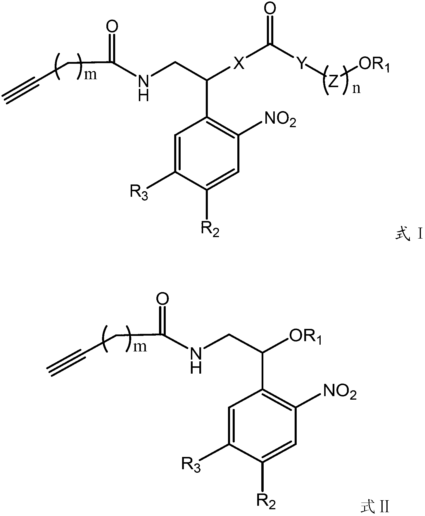 Photosensitive functionalized solid-supported phase, preparation method and application thereof