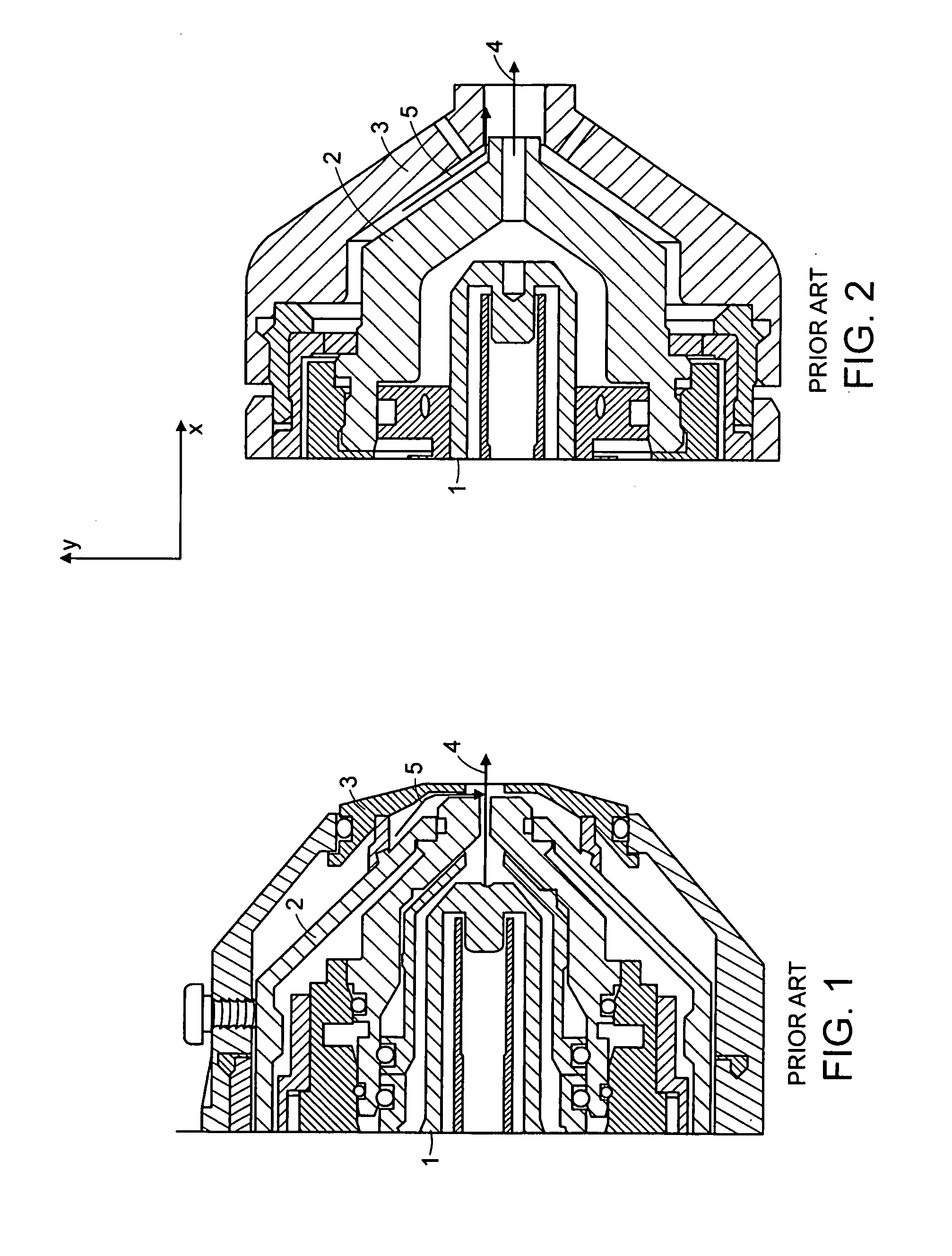 Plasma arc torch providing angular shield flow injection