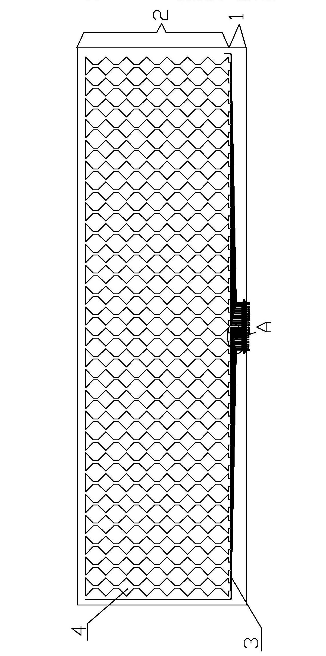 Method for uniformly and chemically gold-plating ITO wiring on capacitive touch screen