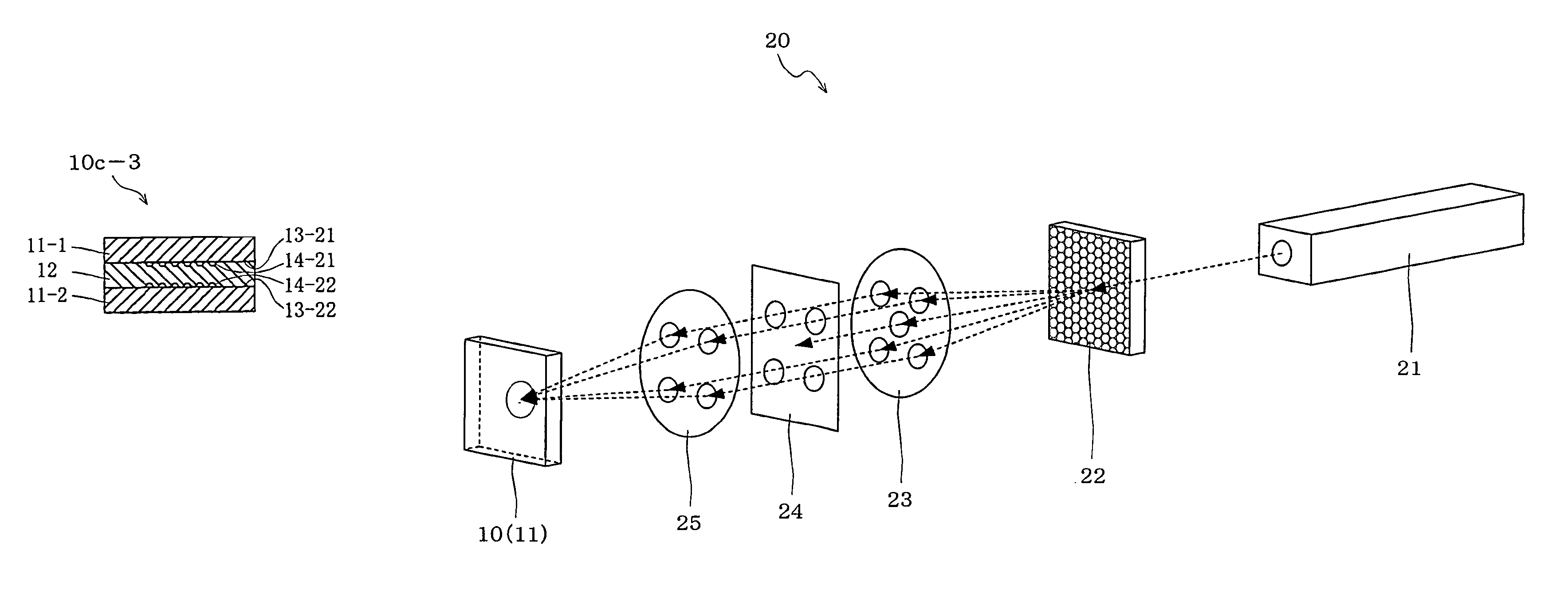 Structure, method of forming structure, and method of laser processing objects