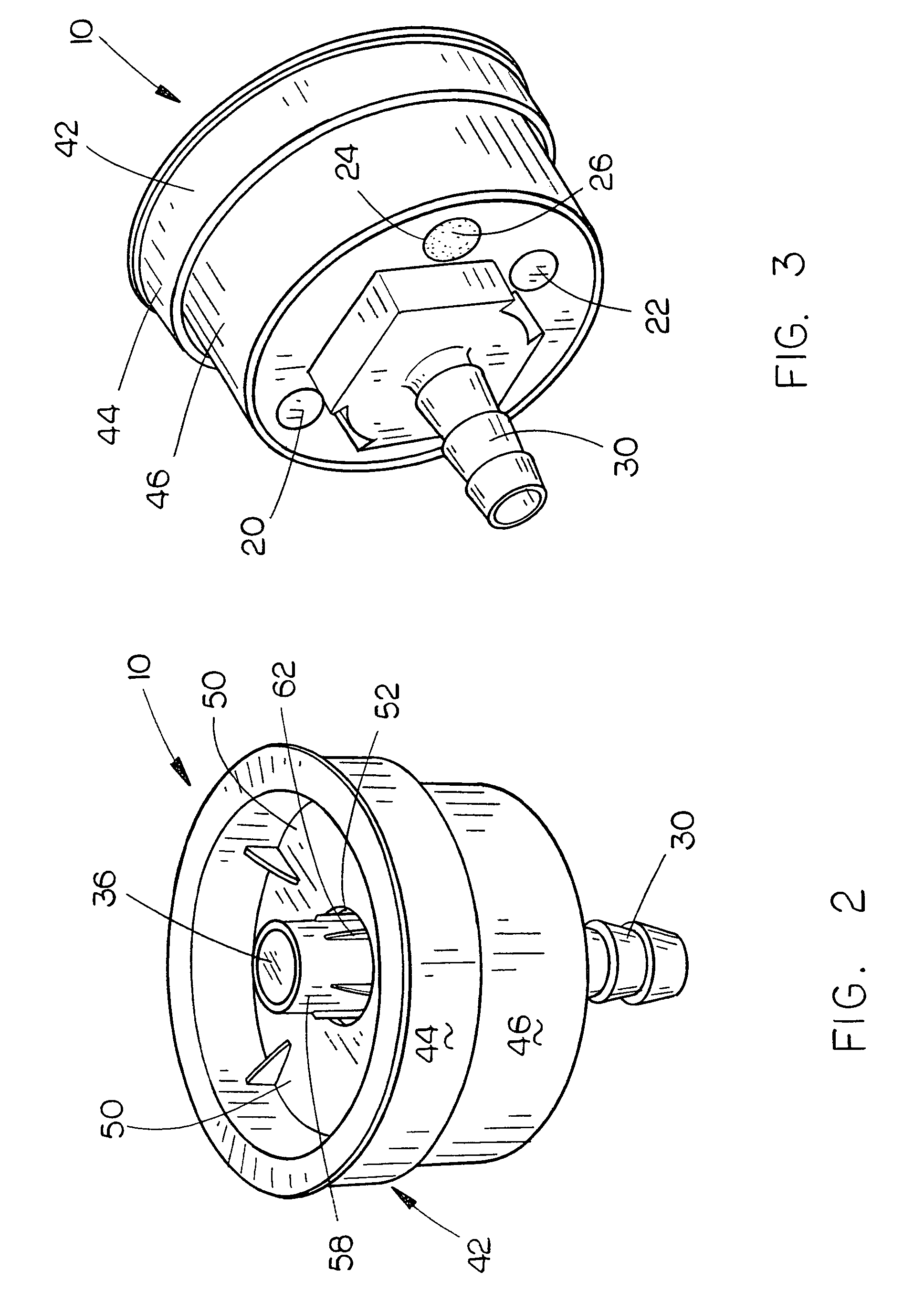 Closed loop dispensing system with mechanical venting means