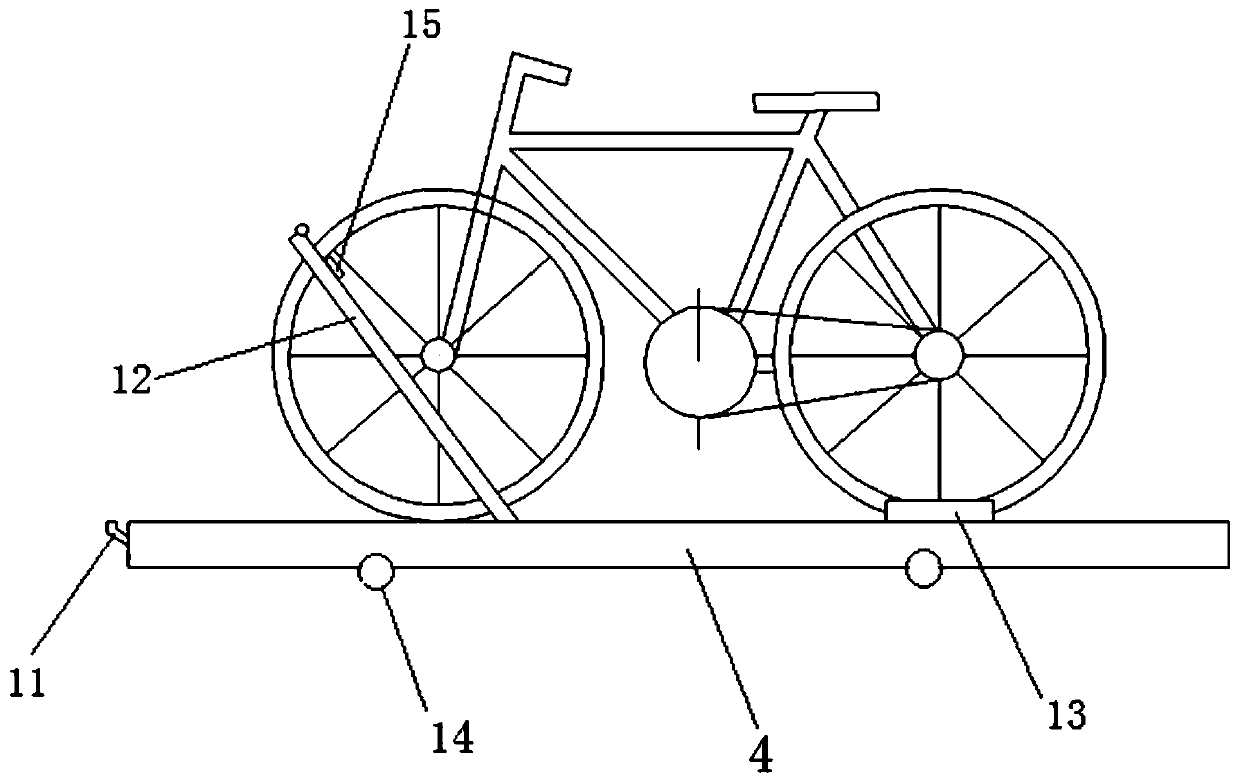 A shared bicycle access and dispatch management system