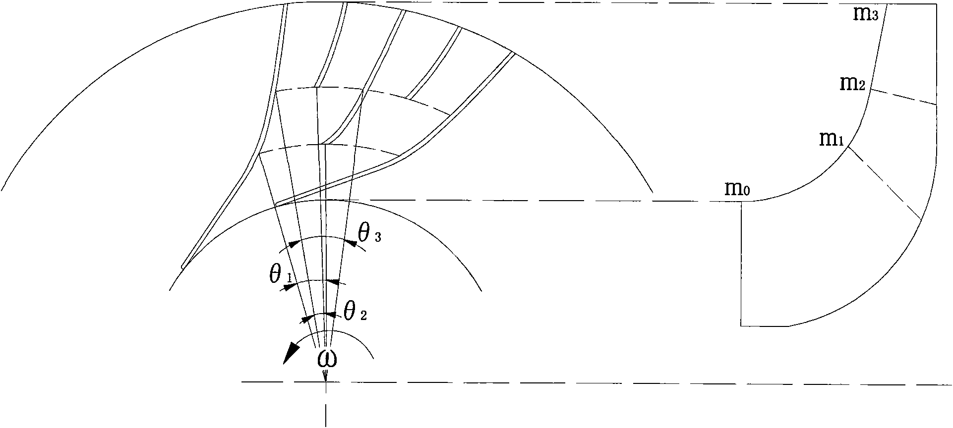 Secondary splitter blade type centrifugal impeller