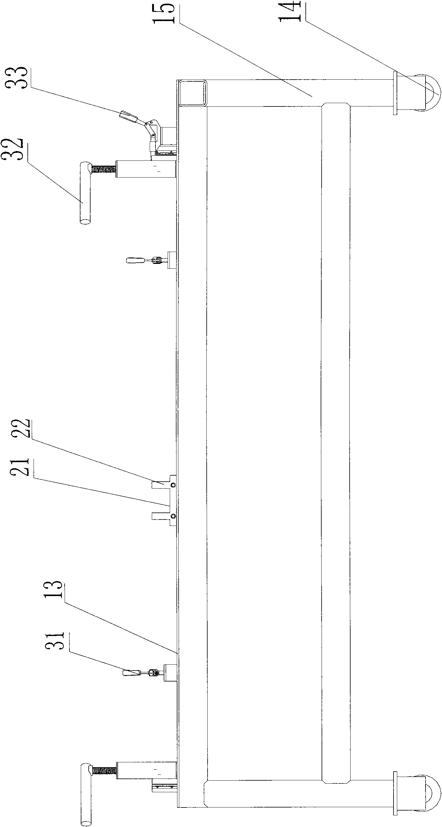 Method for assembling pedestal body of overhead cell support of hybrid vehicle and clamp thereof