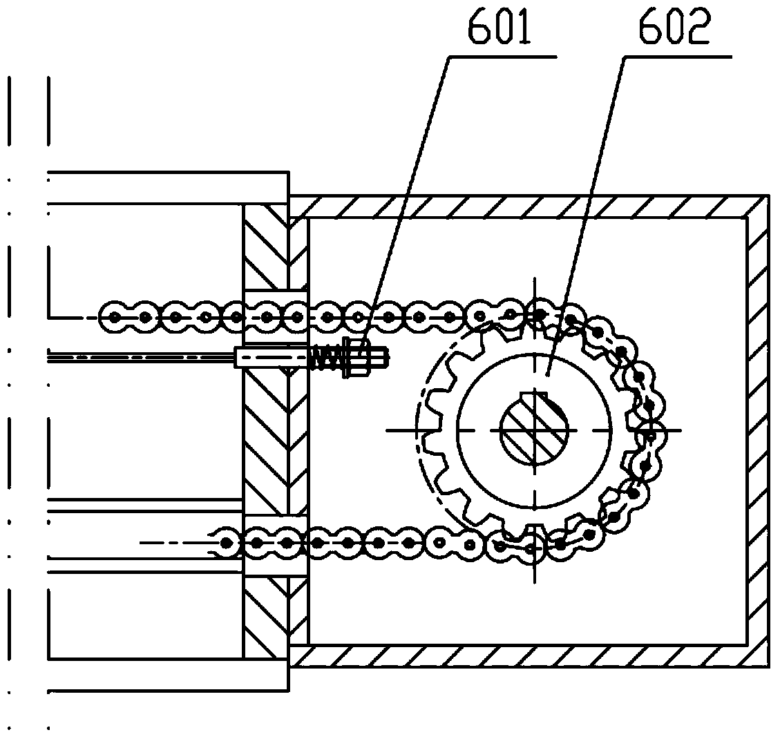 Duct piece reshipment device for shield tunnel