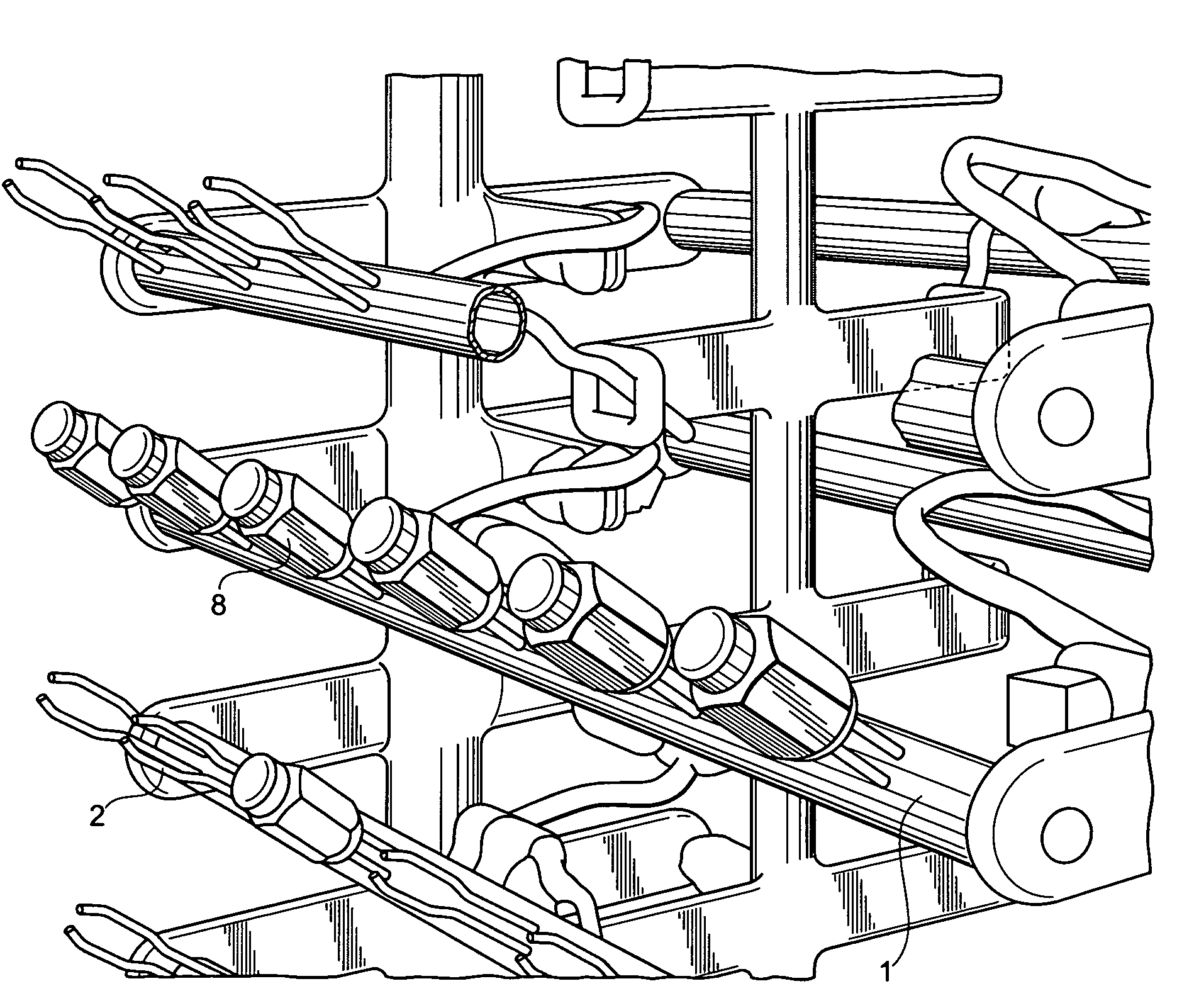 Method and apparatus for plating metal parts