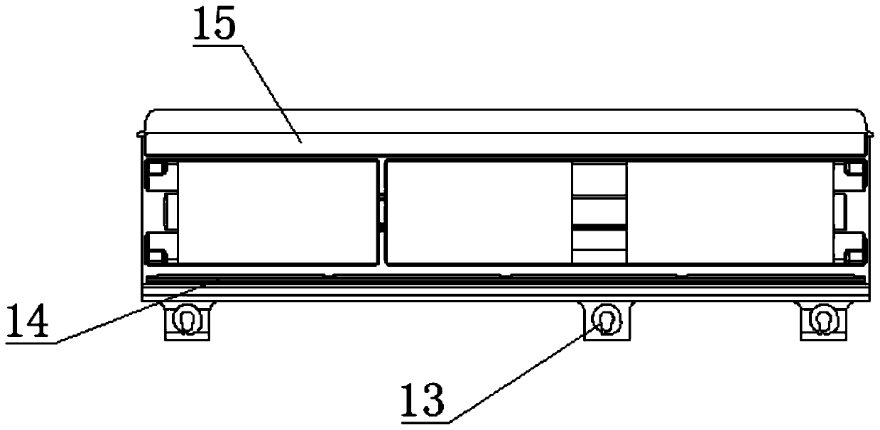 A detachable ground brush bottom plate and electric ground brush of vacuum cleaner