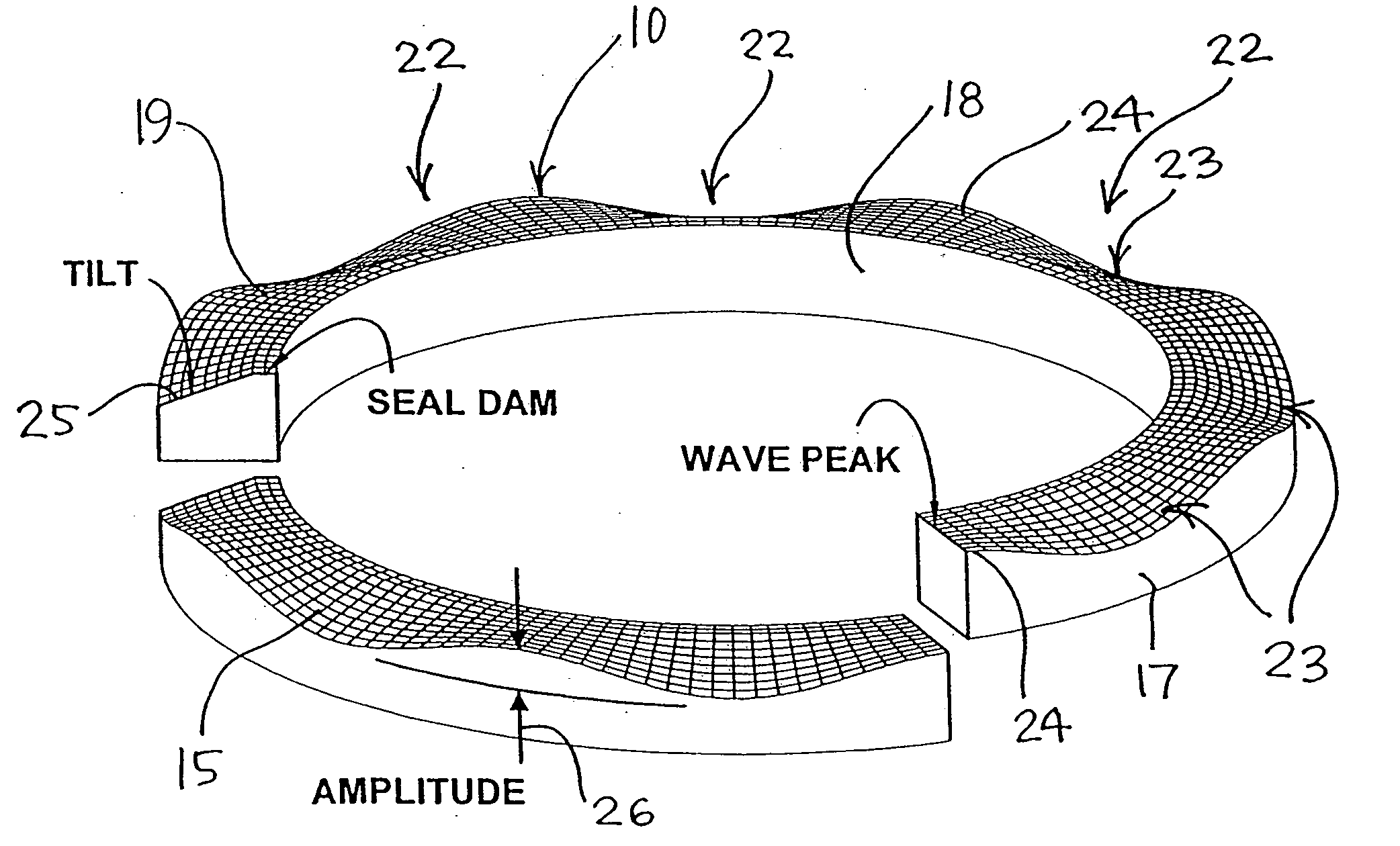 Laser surface treatment for mechanical seal faces