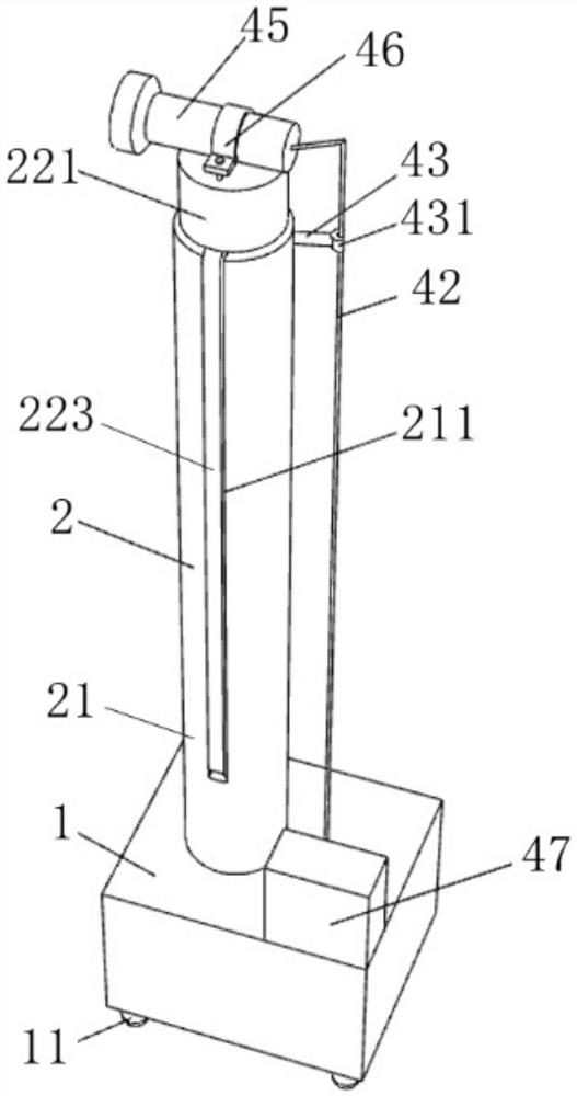 Auxiliary noise detection device for power transformer and execution method