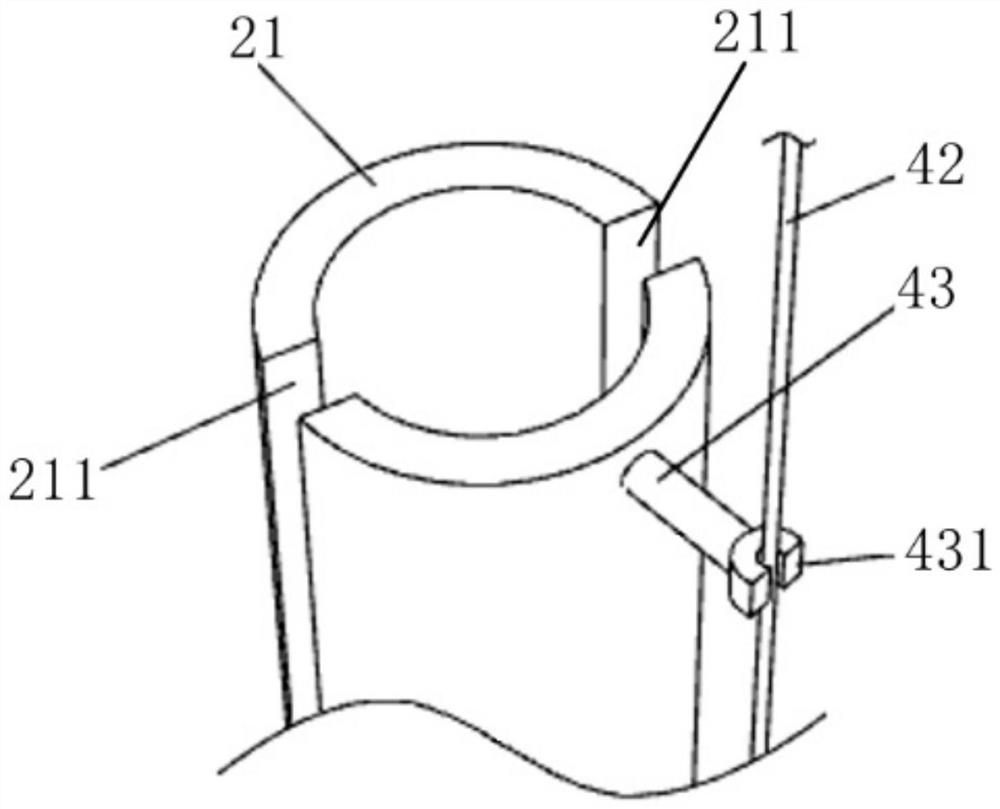 Auxiliary noise detection device for power transformer and execution method