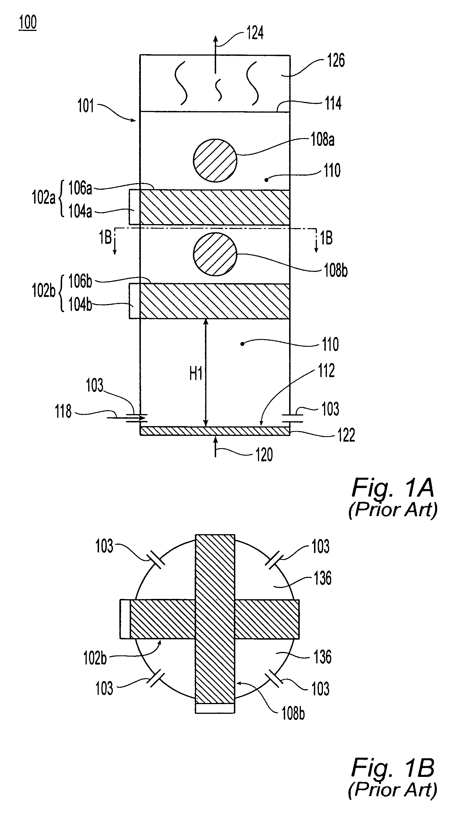 Fluid bed reactor having vertically spaced apart clusters of heating conduits