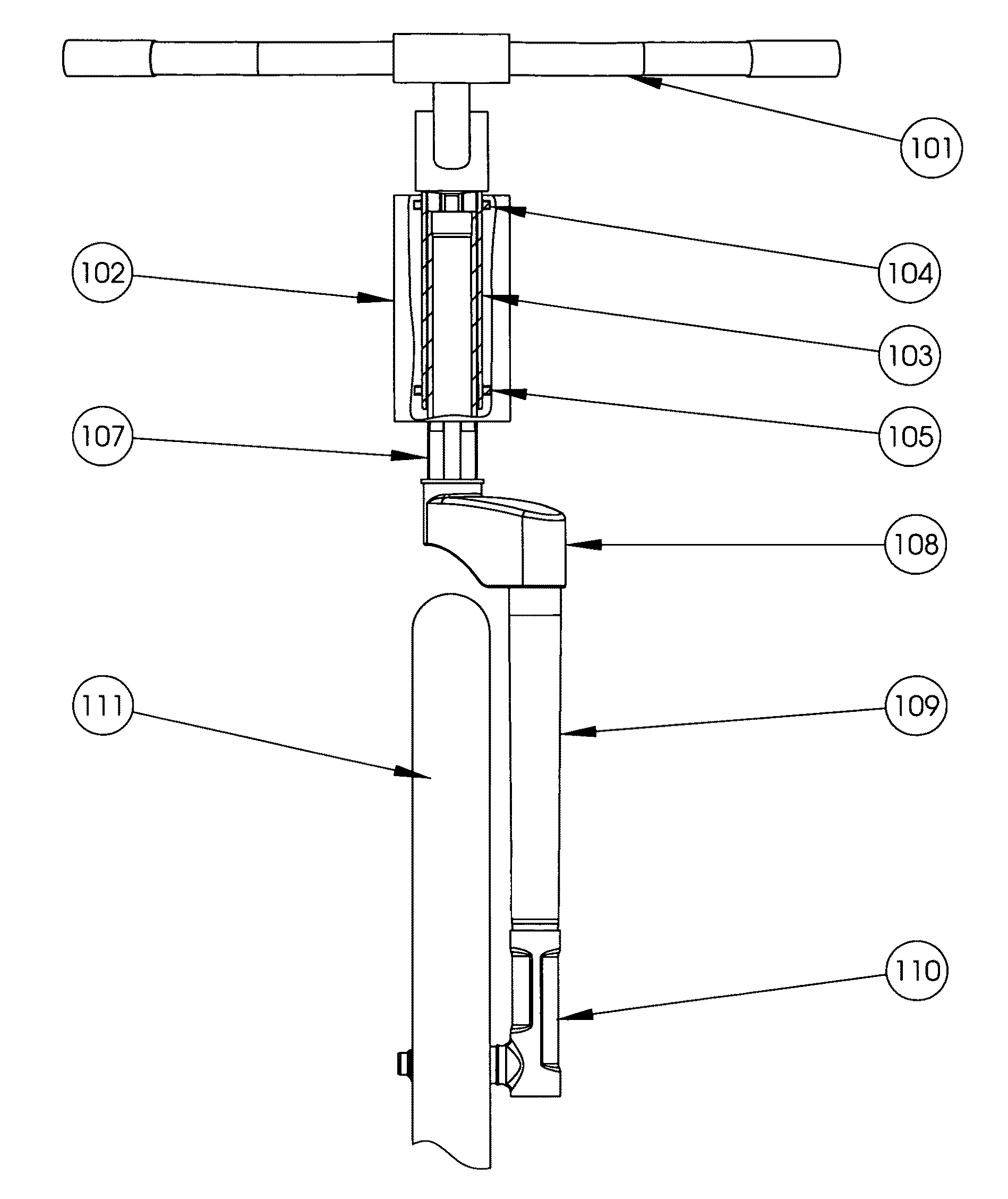 Bicycle suspension system