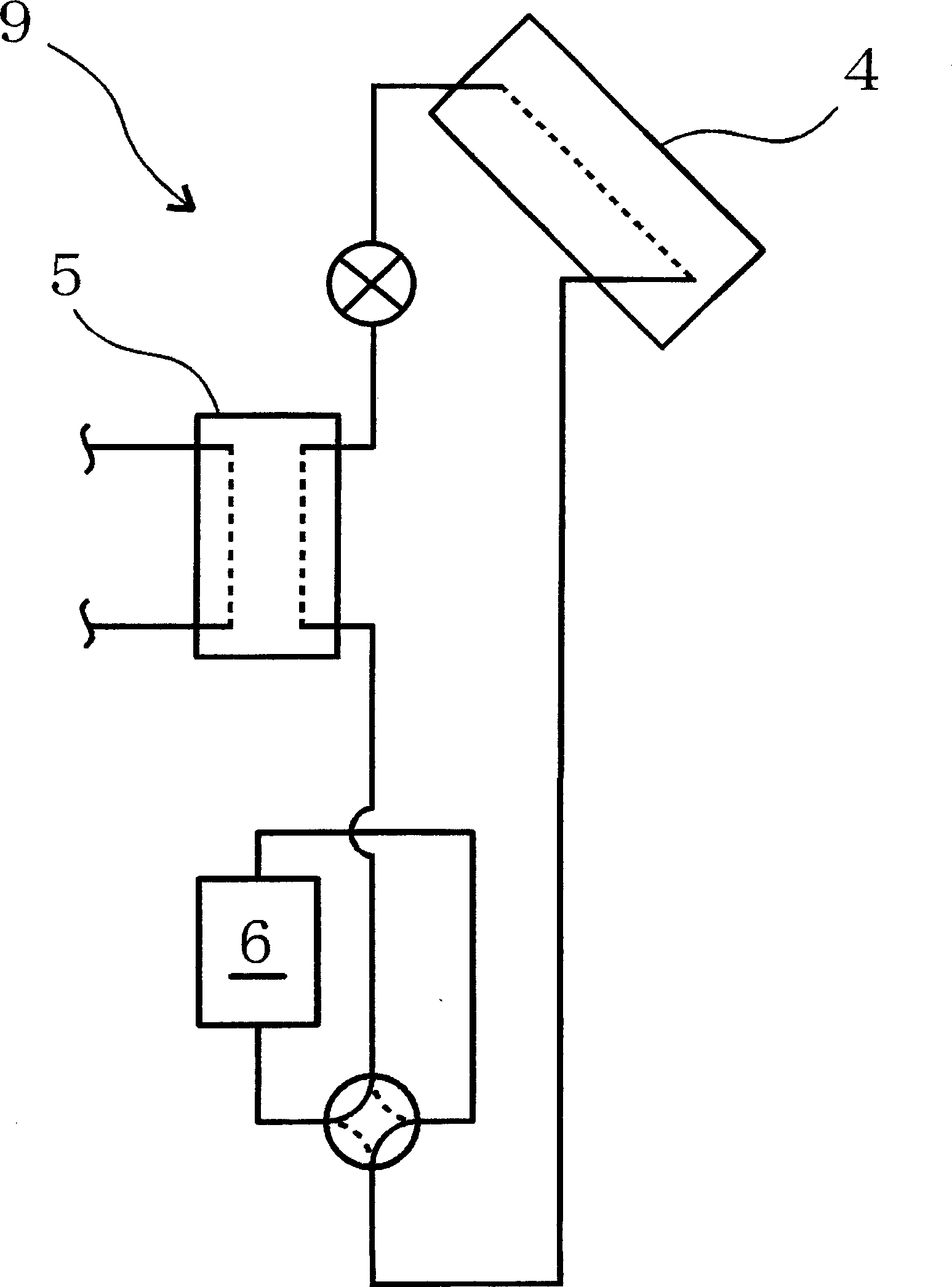 Geothermal heat exchanger and heat pump type air conditioner utilizing geothermal heat