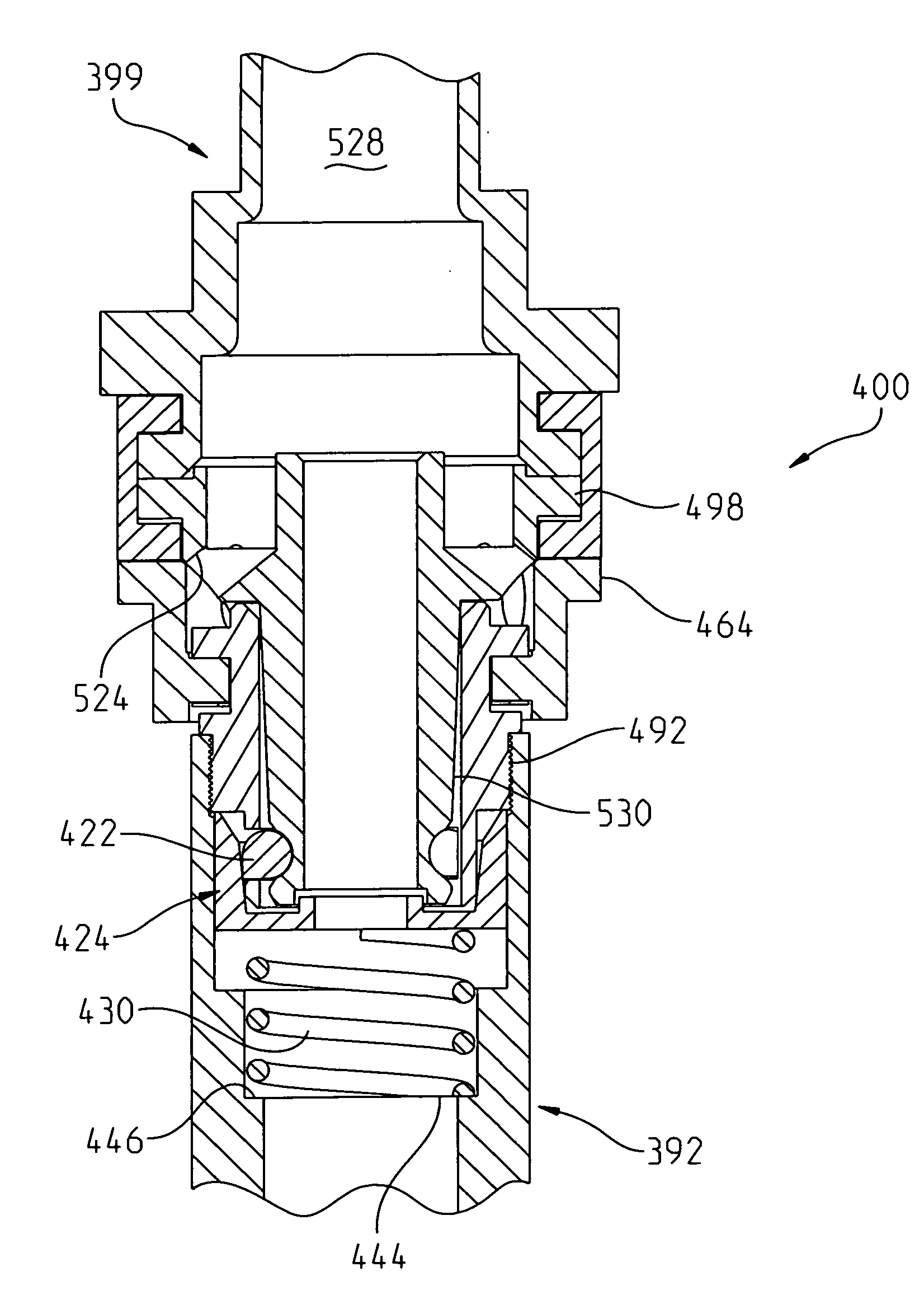 Quick connect coupler for glass container molding machine