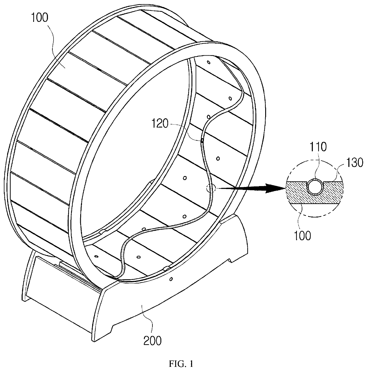 Pet exercise apparatus