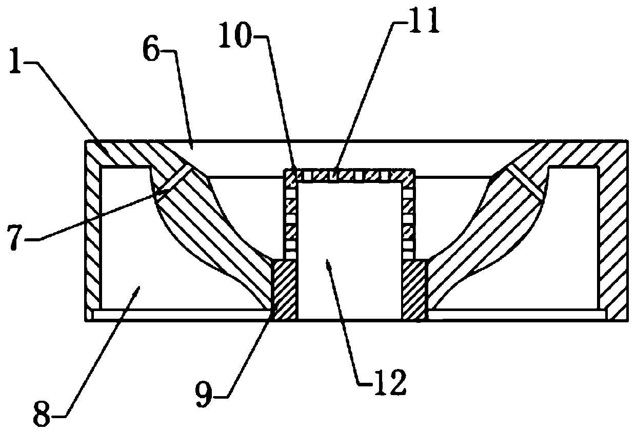 Three-ring fire burner and gas stove