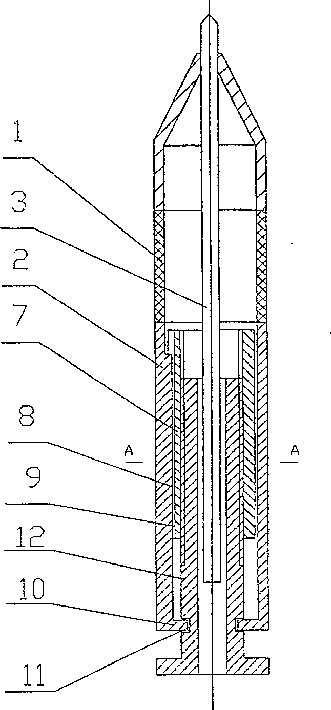 Elastic hard pen capable of adjusting elastic intensity