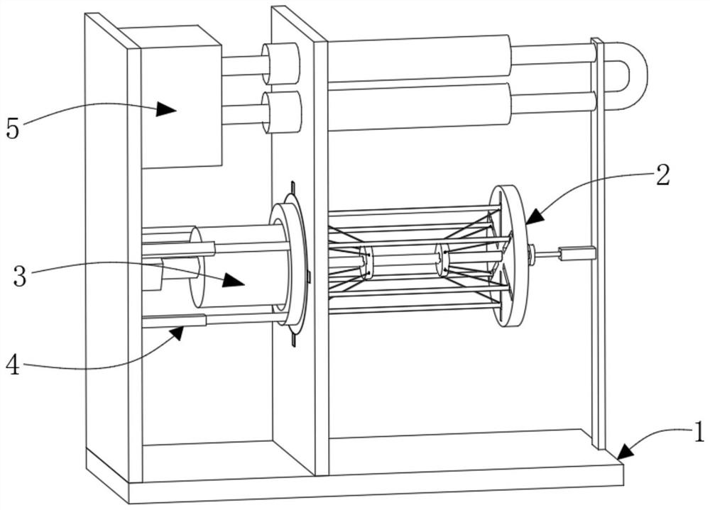 A free-cut fabric setting device for cylindrical fabrics