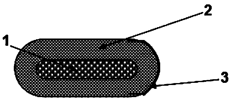 Dry land hockey ball hitting plate and manufacturing method of dry land hockey ball hitting plate