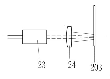 Transmitting module of correlated imaging laser radar