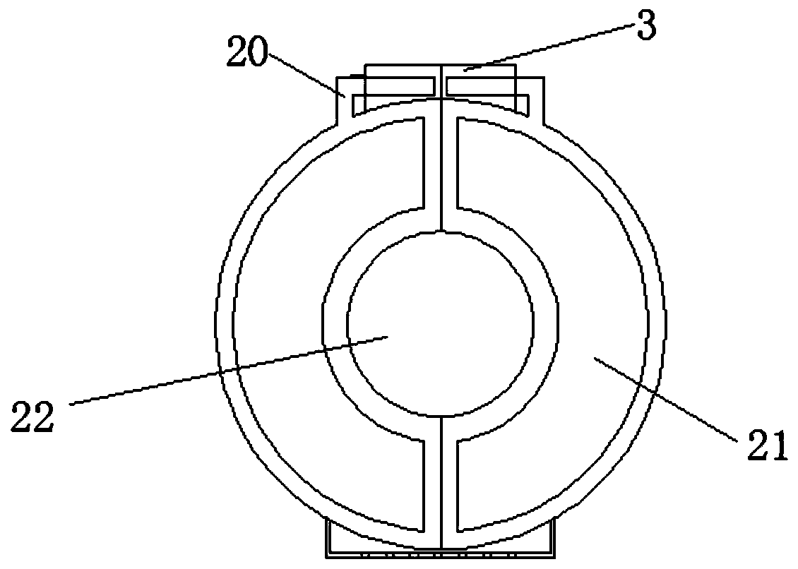 A cable protection device for electrical machinery equipment