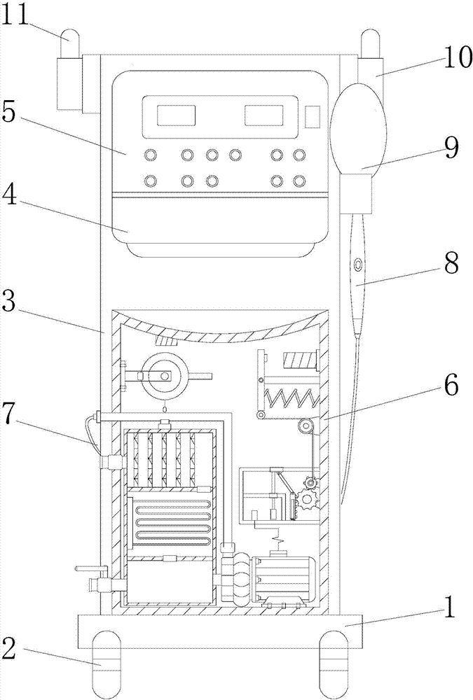 Novel emergent delivery aiding device for gynaecology and obstetrics department