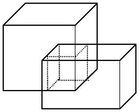 Bounding box and space partitioning-based virtual object collision detection method