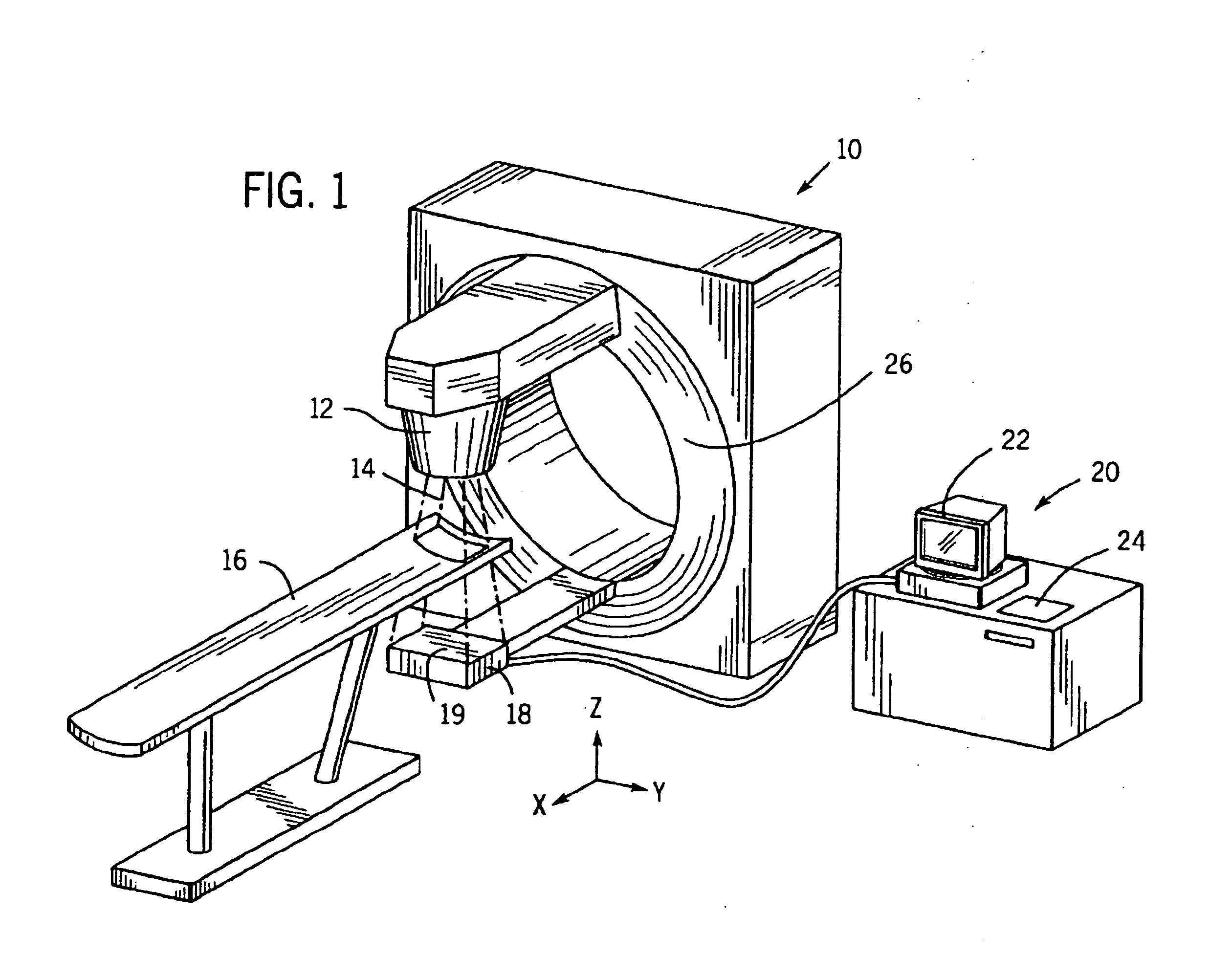 Portal imaging using modulated treatment beam