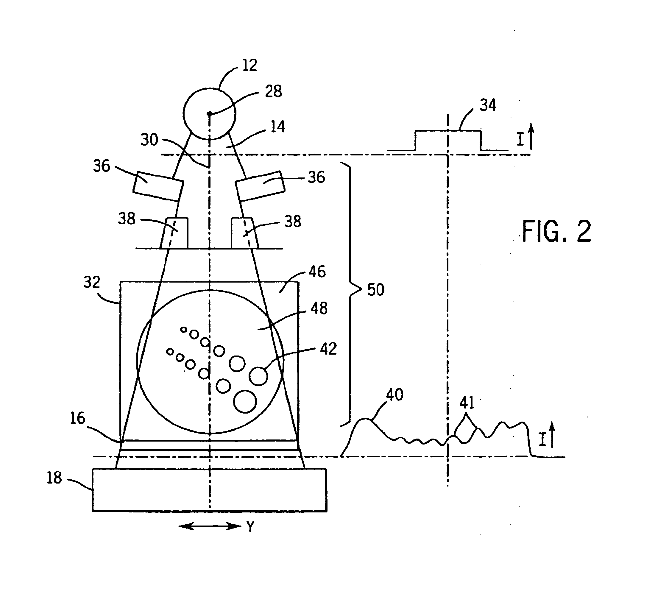 Portal imaging using modulated treatment beam