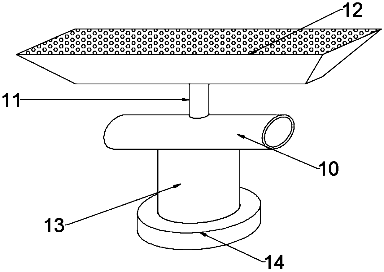 Full-automatic vacuum squeezing device for producing high-strength corrugated base paper