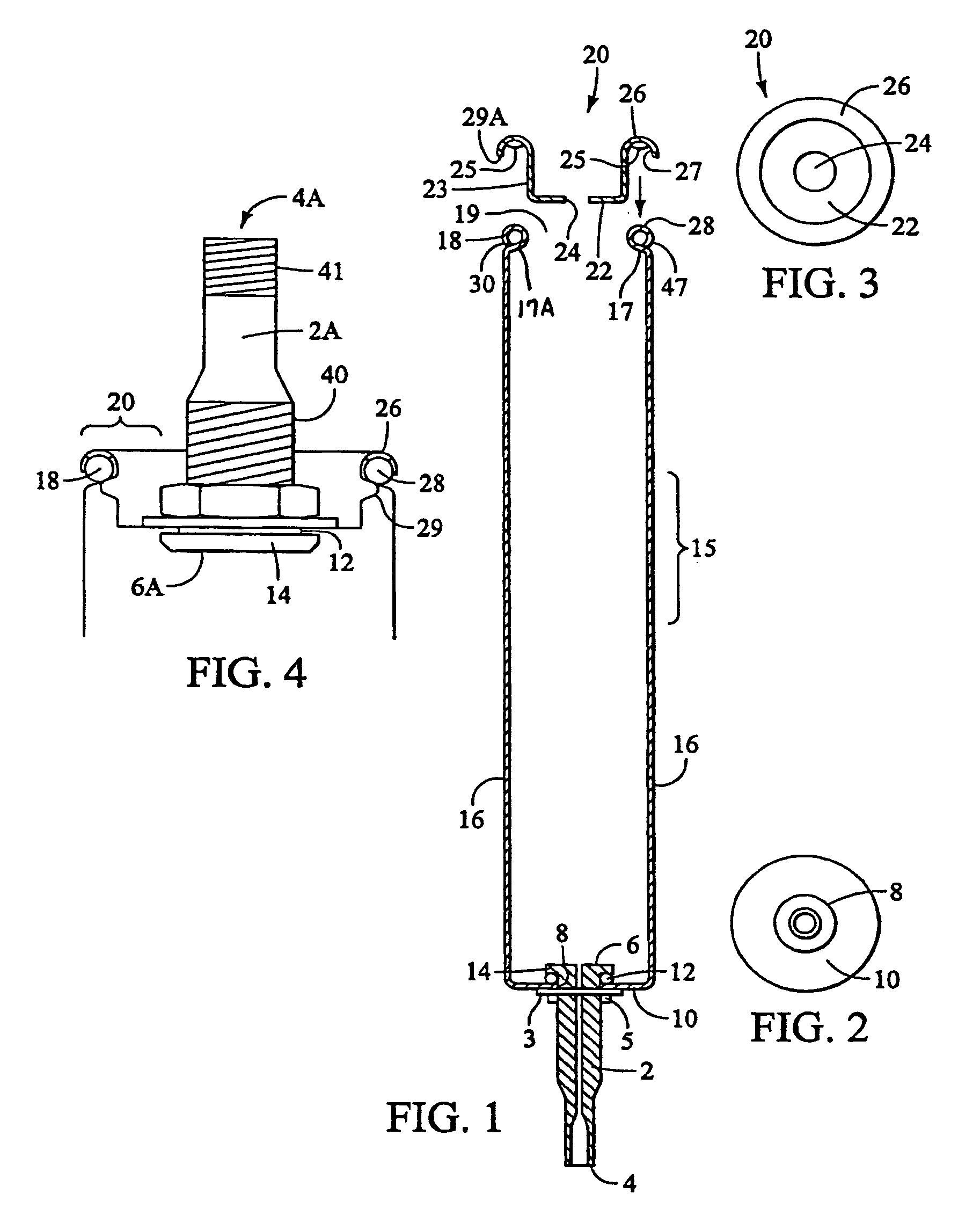 Pressurized gas sampling container