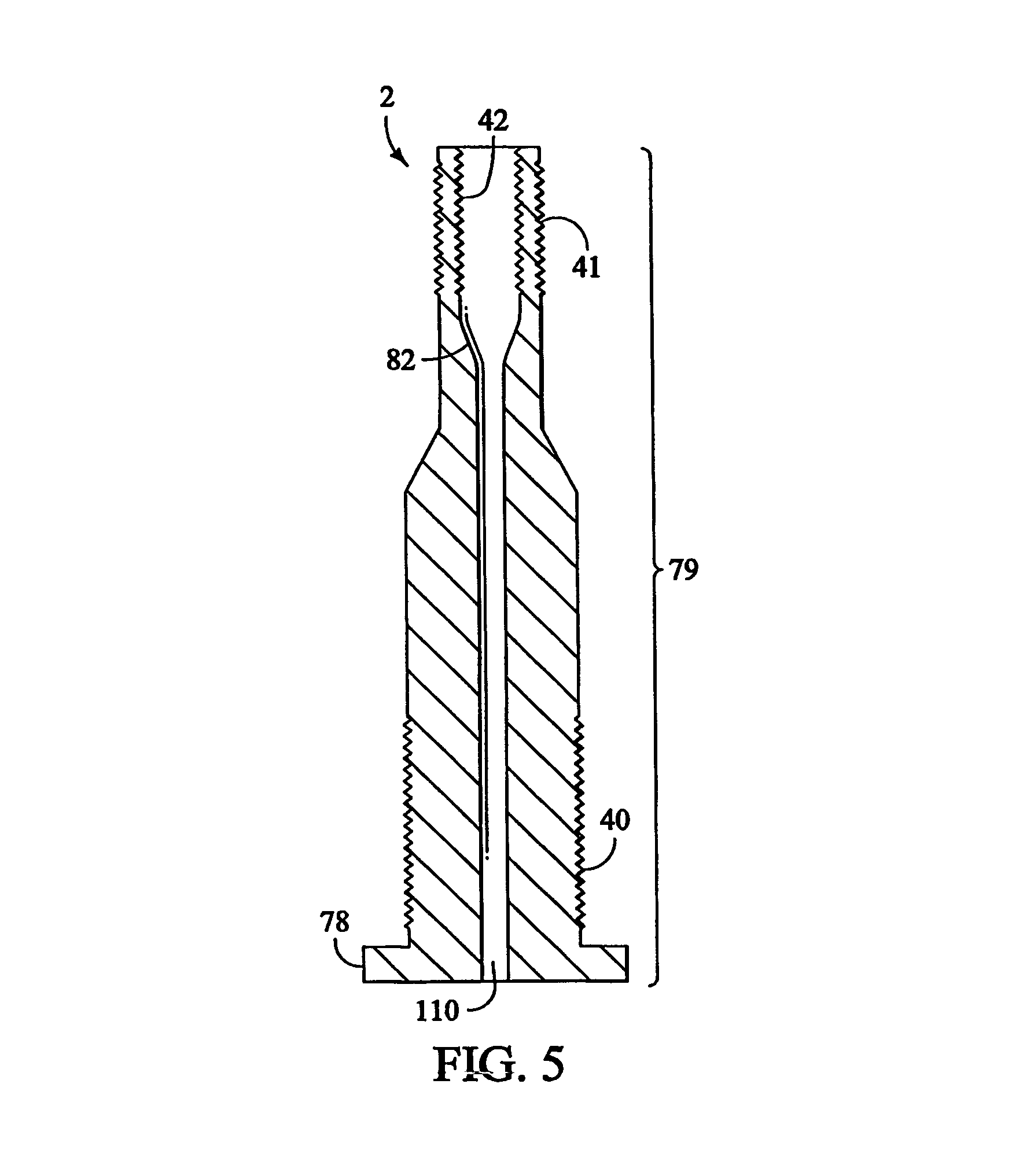 Pressurized gas sampling container