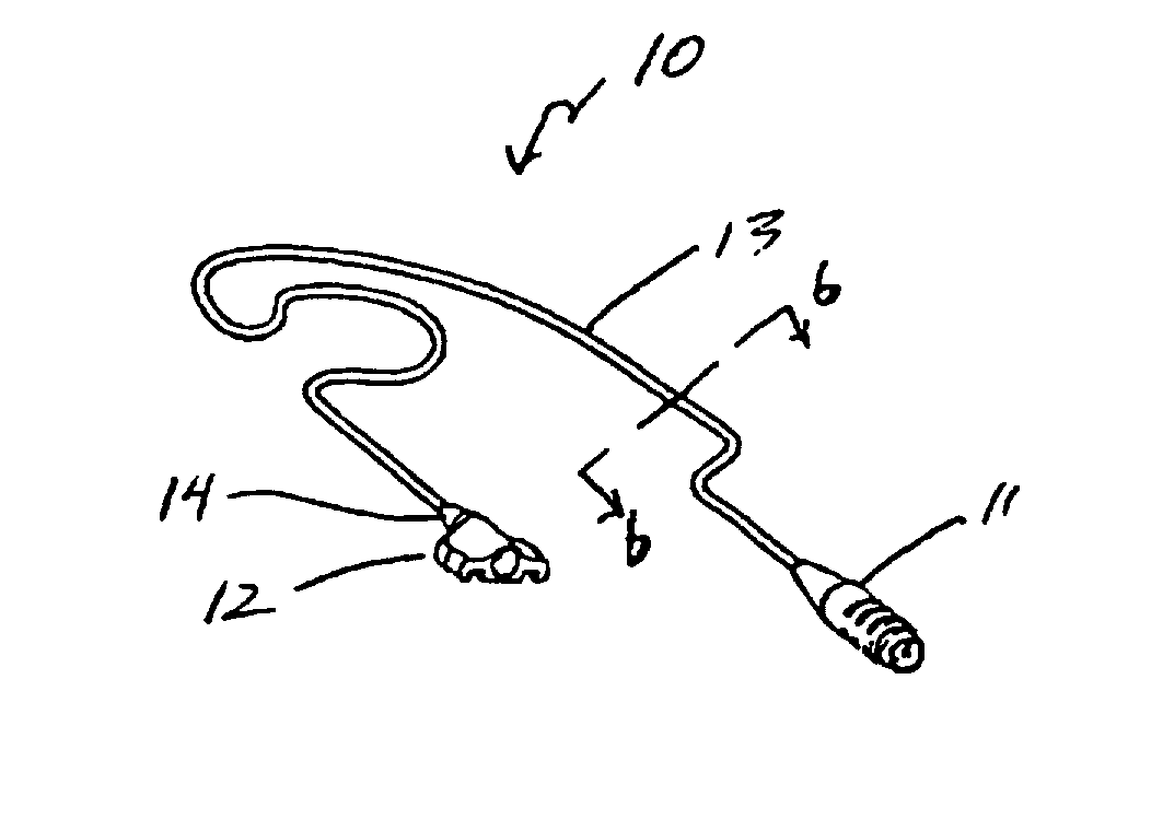 Test plug and cable for a glucose monitor