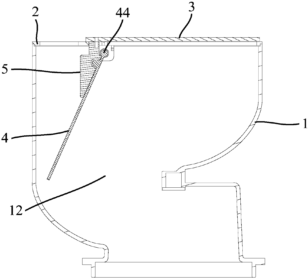 Feeding cup assembly and food processor