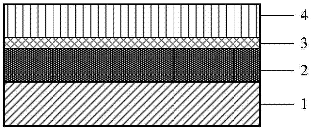 Method for preparing GaN basal keel type laser diode