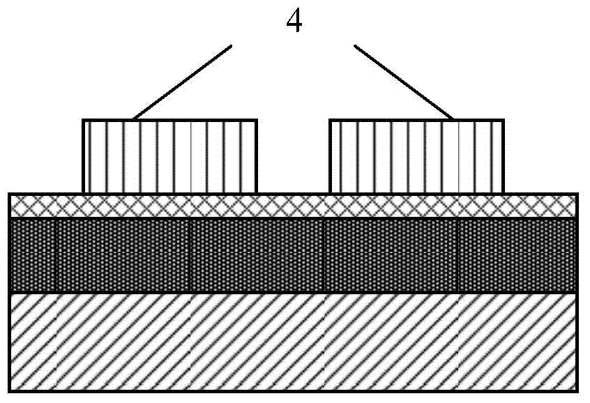 Method for preparing GaN basal keel type laser diode