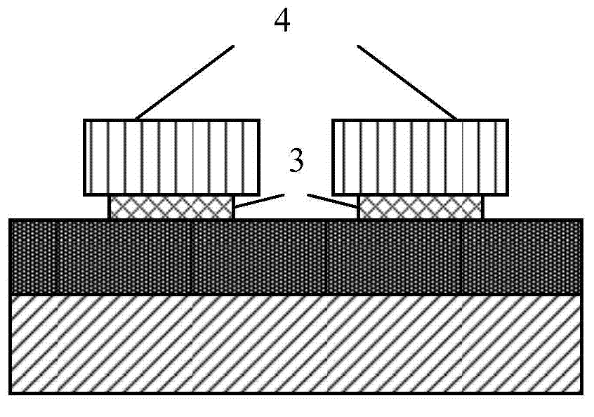 Method for preparing GaN basal keel type laser diode