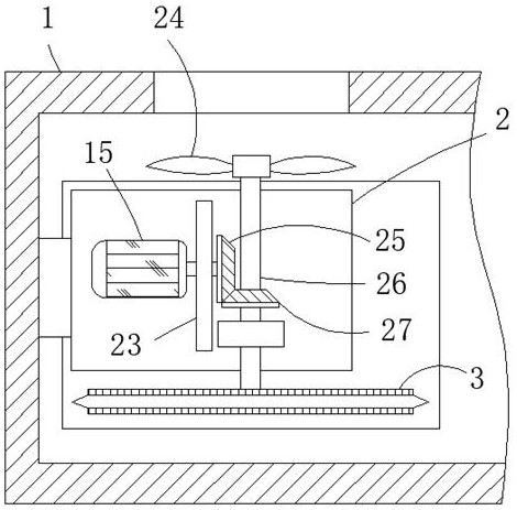 Concrete building wall crack bioremediation device