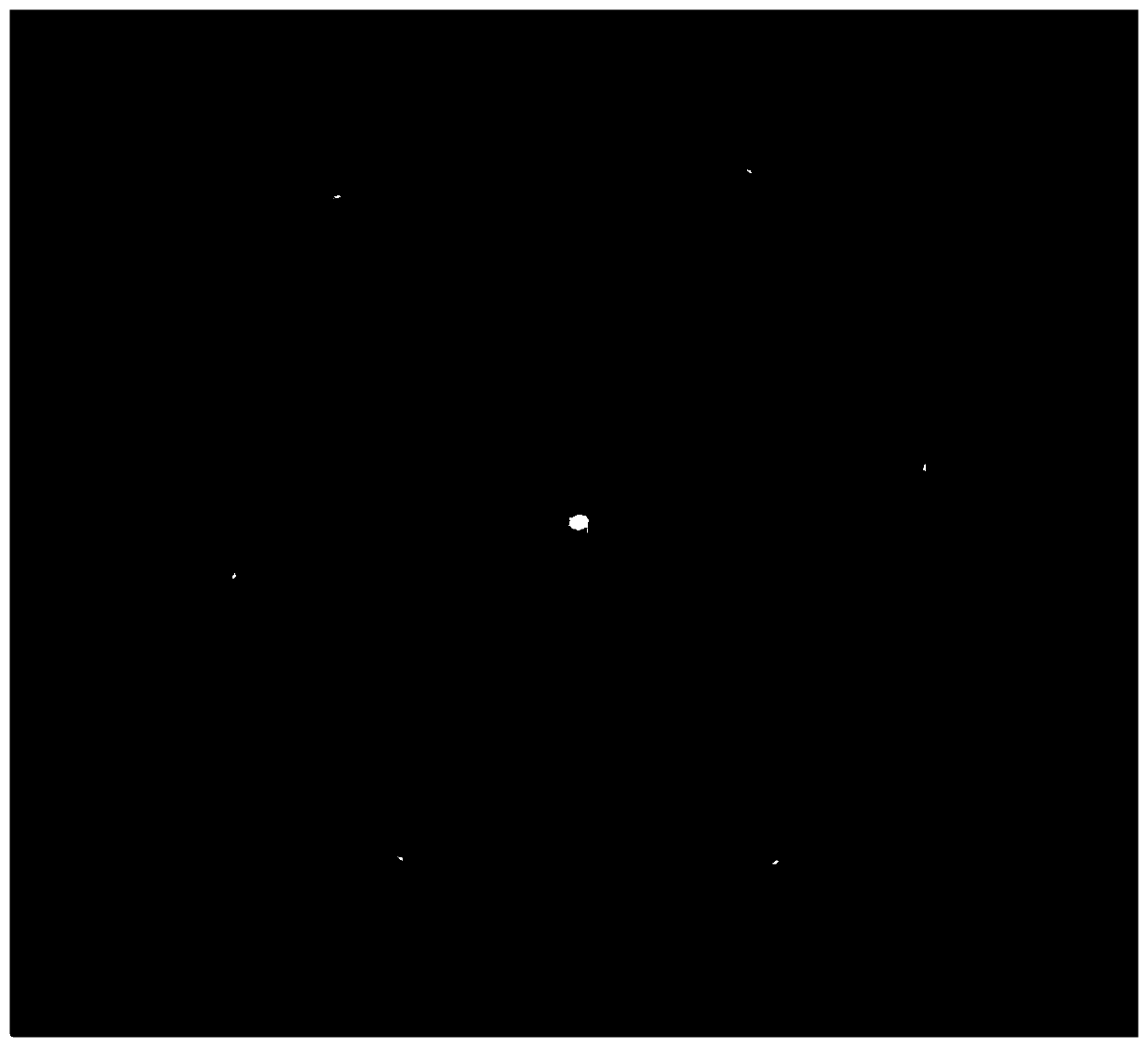 Super-resolution digital holographic imaging system and imaging method