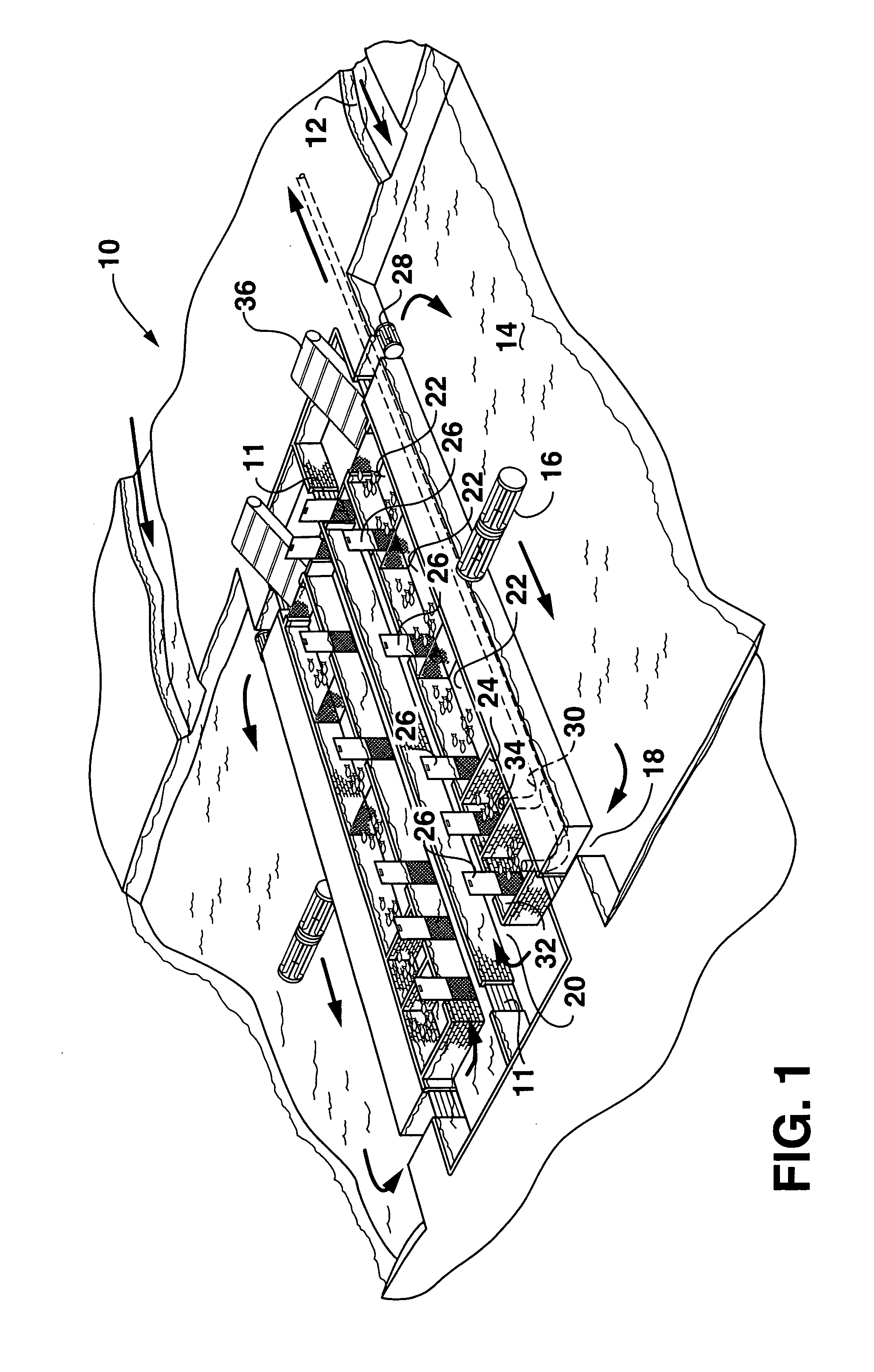 Controlled eutrophication system and process