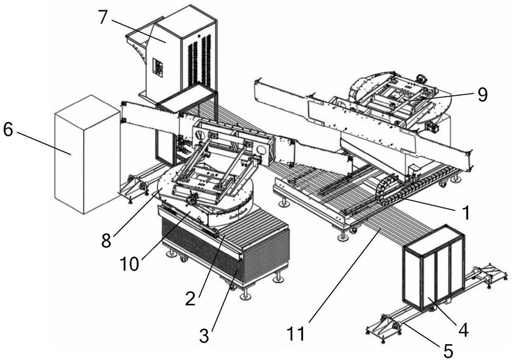 Multi-degree-of-freedom wire harness fatigue test equipment and fatigue test method thereof