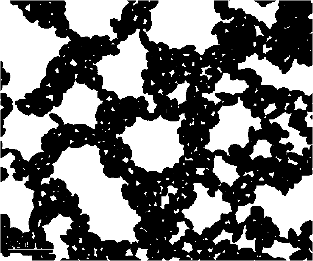 Spindle or rodlike silver sulfide nanometer particles and preparation method thereof