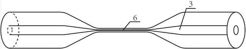 Micro-nanofiber evanescent field and electro-optical polymer-based electric field sensor