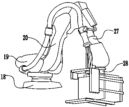 Control method of spraying robot