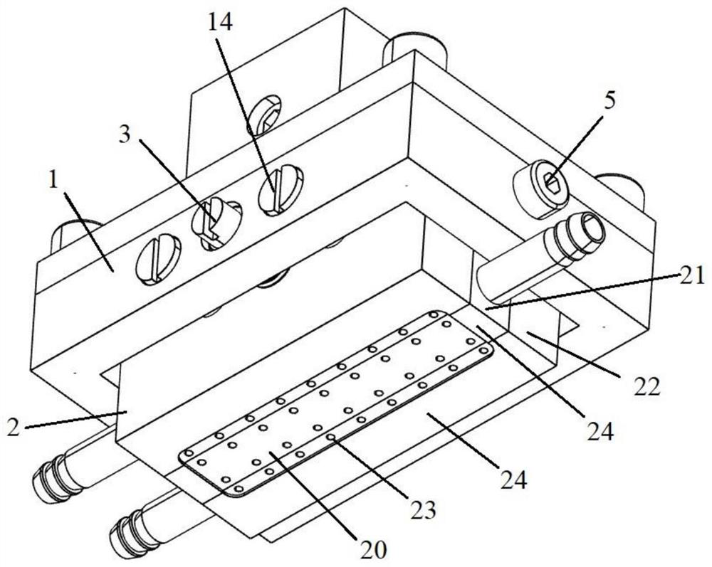 Label taking mechanism for chip heat dissipation stickers