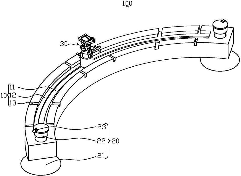 Camera fixing rack and camera fixing device