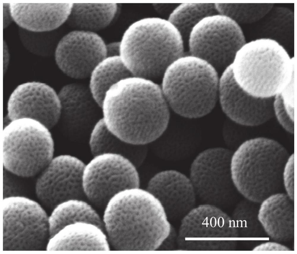 Mesoporous nano carbon sphere as well as preparation method and application thereof