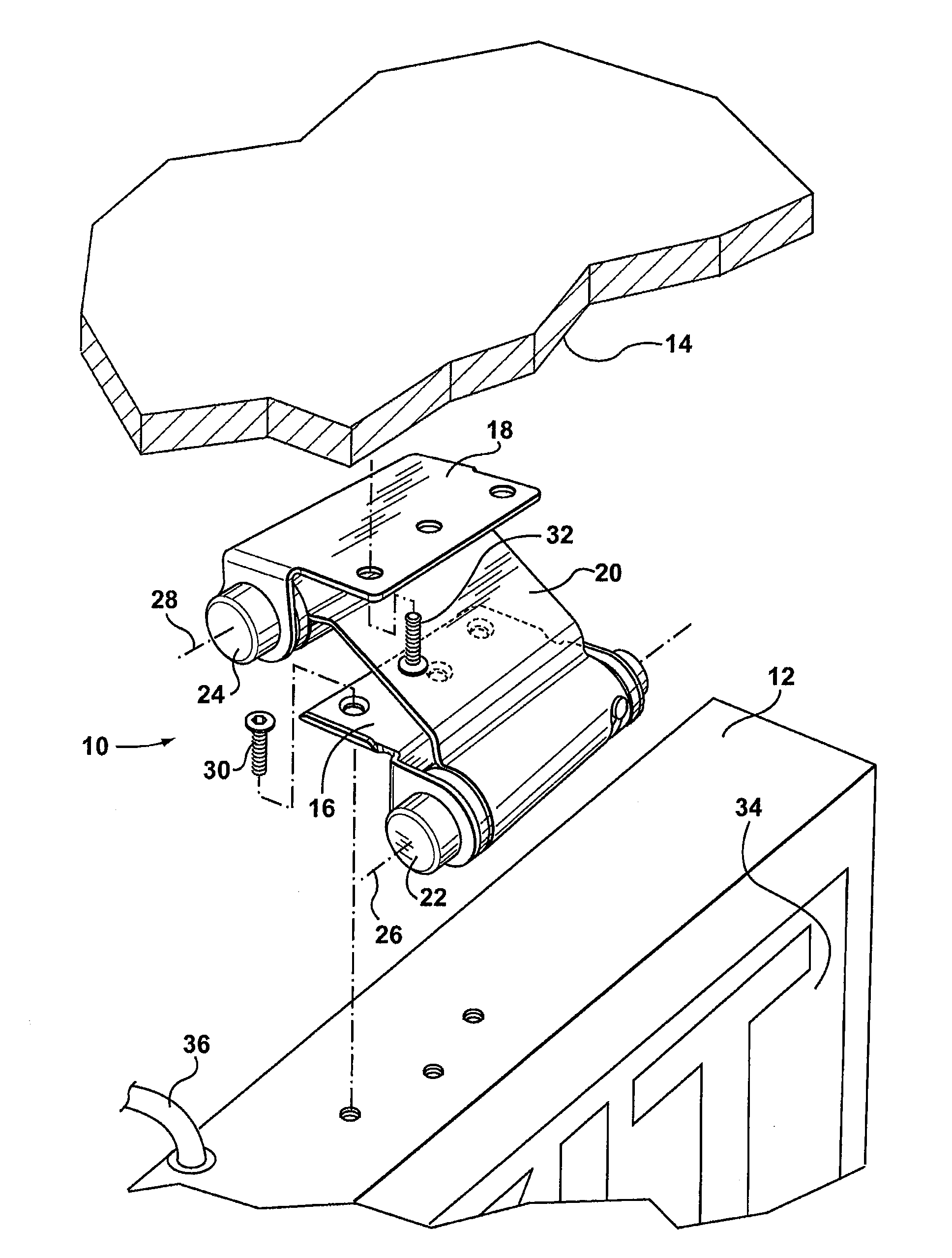 Apparatus and method for mounting signs