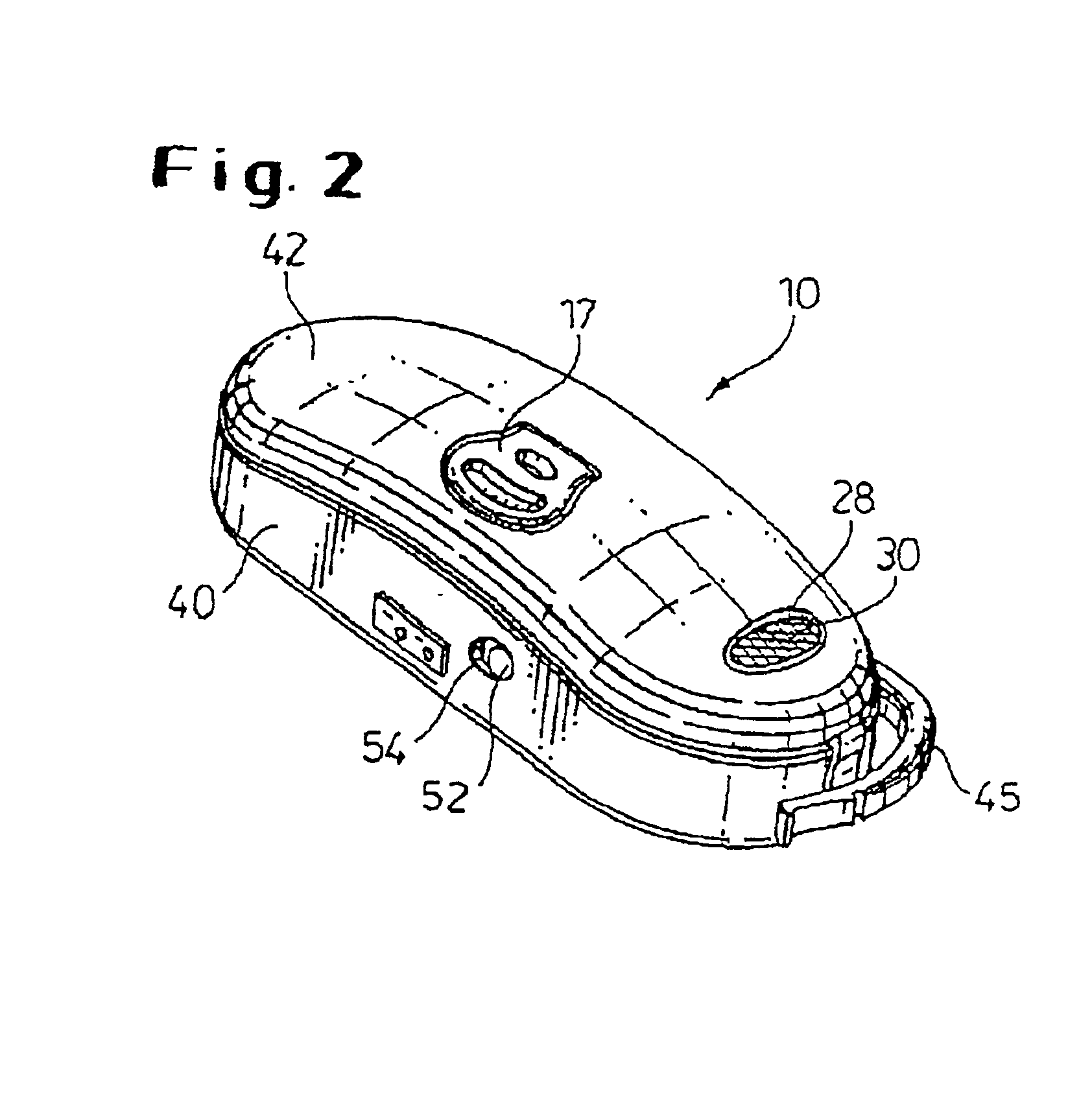 Appliance for cleaning and refreshing fabrics with a built-in working indicator