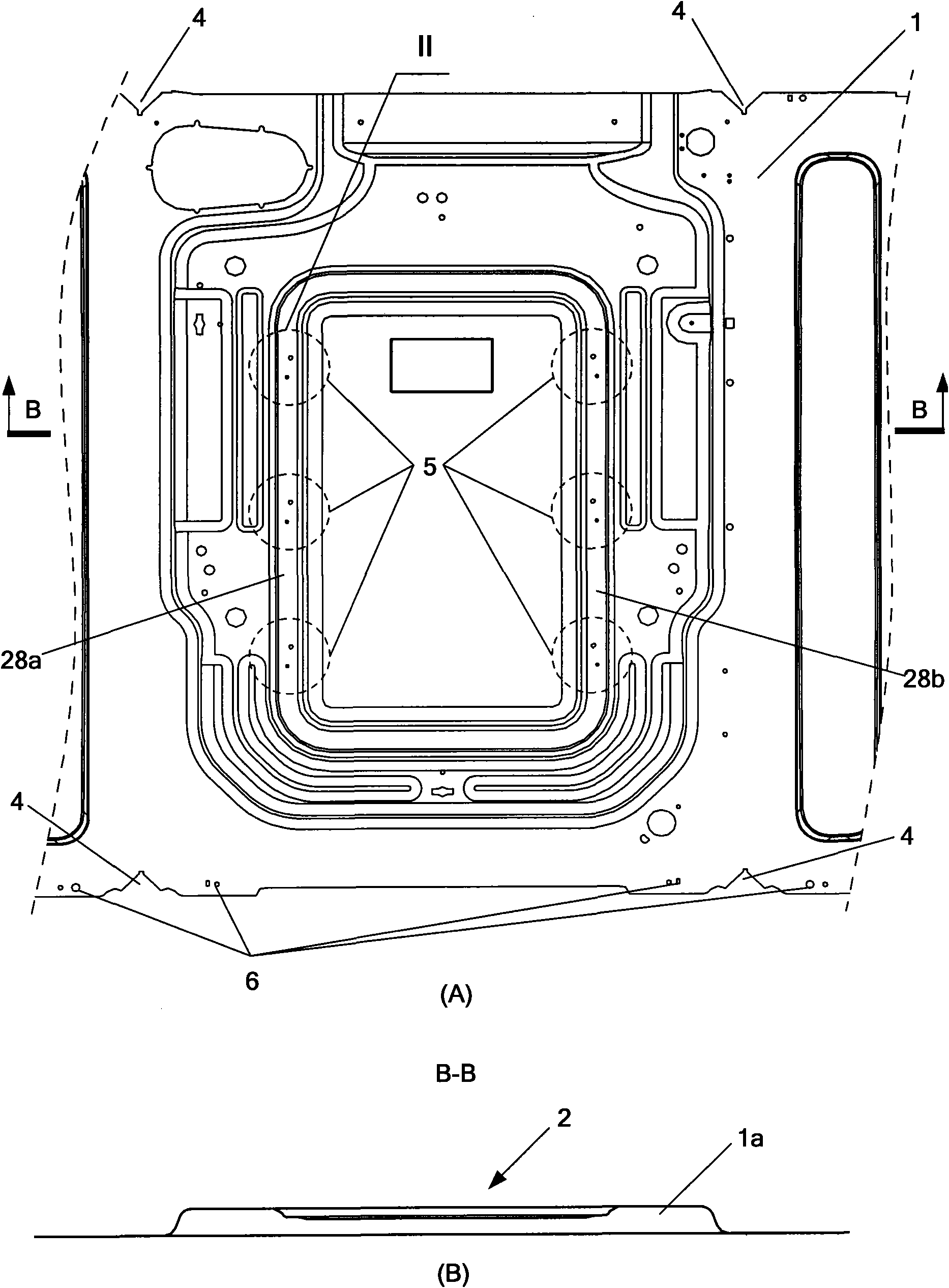 Box body and cover plate and manufacturing process thereof